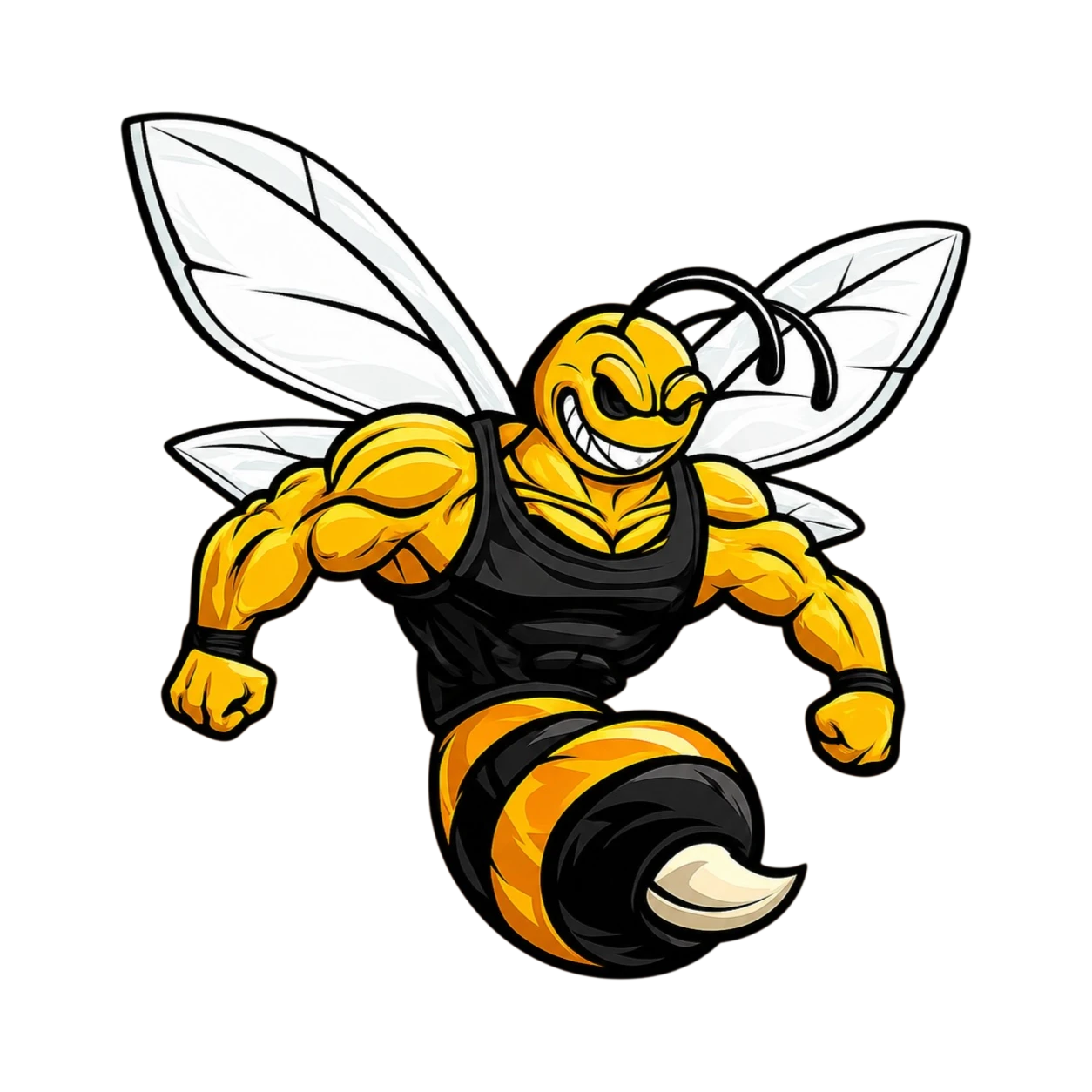 Buzzing Kingdom Bee Mascot